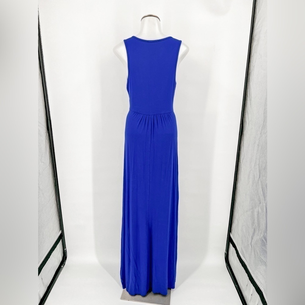 Loveappella blue Jersey maxi dress - Picture 9 of 11